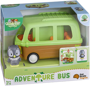 Fat Brain Toys Timber Tots Adventure Bus Interactive Play for Ages 2 and up