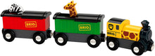 Load image into Gallery viewer, BRIO World - Safari Train 3 Piece Toy Train Accessory for Kids Age 3 and Up