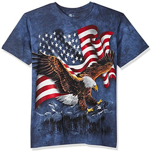 The Mountain Adult Unisex T-Shirt - Eagle Talon Flag