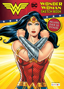 Bendon Wonder Woman Activity Book with 30 Stickers