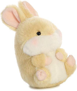 Aurora Plush 5" Rolly Pets: Chickadee Chick, Snowy White Bunny, and Creamy Tan Bunny