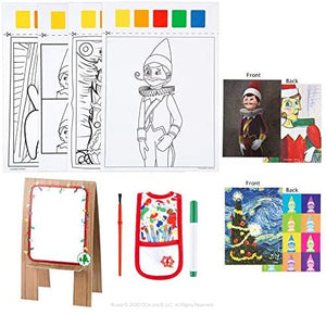 The Elf on the Shelf Arctic Artiste Claus Couture Art Playset for Scout Elf (Elf Not Included)