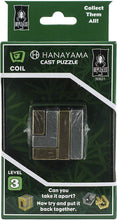 Load image into Gallery viewer, BePuzzled Hanayama Coil Cast-Metal Brain Teaser Puzzle, Level 3