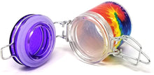 Load image into Gallery viewer, Airtight Glass Storage Jar: Tie Dye - MINI