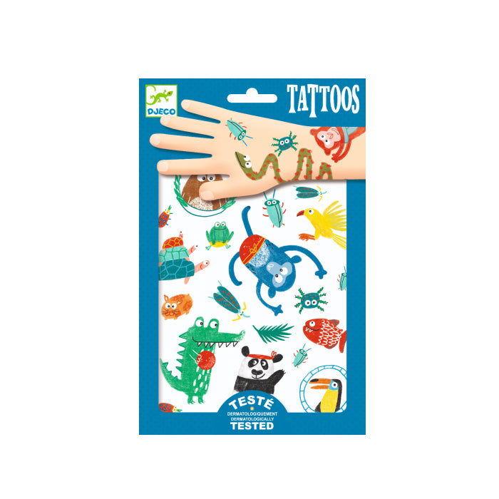 Djeco Snouts Temporary Tattoos