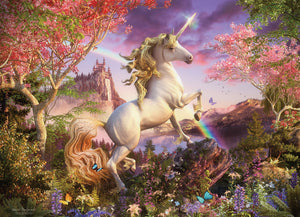 Cobble Hill 350 Piece Jigsaw Puzzle Realm of the Unicorn