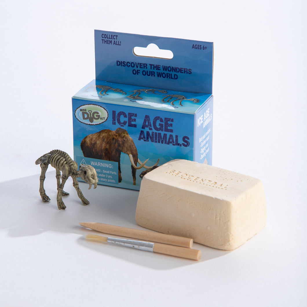 GeoCentral Mini Excavation Kit: Ice Age Animals