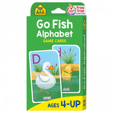 Load image into Gallery viewer, Go Fish Alphabet Game Cards