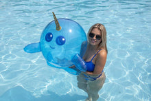 Load image into Gallery viewer, Swimline Narwhal Beach Ball Water Toy