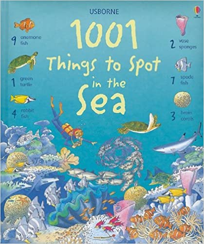Usborne 1001 Things to Spot in the Sea Hardcover