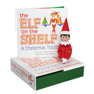 The Elf on the Shelf: A Christmas Tradition (Blue-eyed Girl Scout Elf)