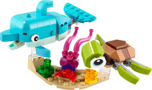 Load image into Gallery viewer, LEGO Creator 3in1 Dolphin and Turtle Building Kit