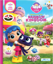 Load image into Gallery viewer, True and the Rainbow Kingdom Book Set of 4: The Great Rainbow Race, The Magical Flower, My First Sticker Book, and Welcome to the Rainbow Kingdom Look and Find Book