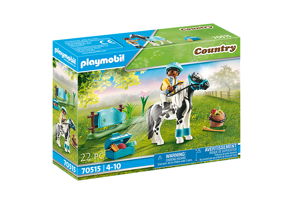 PLAYMOBIL Country Collectible Lewitzer Pony