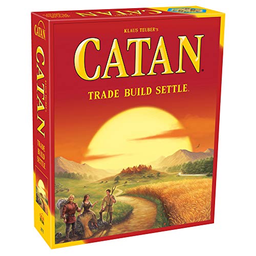 Catan Board Game Adventure Board Game Ages 10+ for 3 to 4 Players Average Playtime 60 Minutes