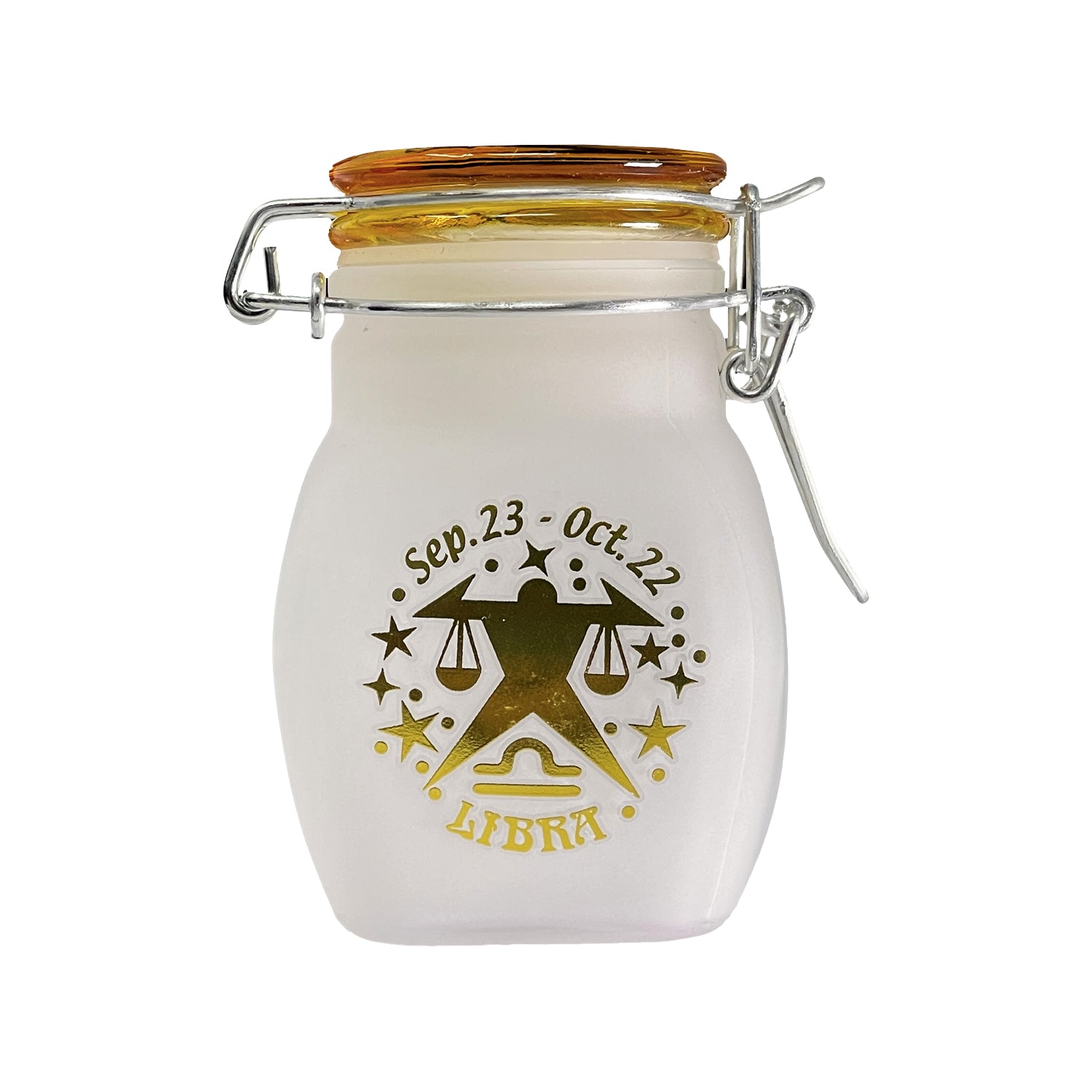 Airtight Glass Storage Jar: Zodiac Signs, LIBRA - SMALL – Myriads