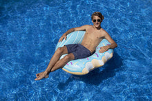 Load image into Gallery viewer, Swimline Donut Ring Pool Float Blue 42&quot;