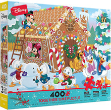 Load image into Gallery viewer, Ceaco Disney Holiday Together Time 400 Piece Puzzle