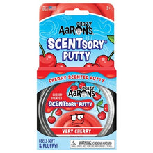 Load image into Gallery viewer, Crazy Aaron&#39;s Scentsory Thinking Putty - Very Cherry