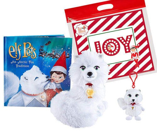 The Elf on the Shelf Elf Pets: an Arctic Fox with Plushee Mini-Pal and Exclusive Joy Travel Bag