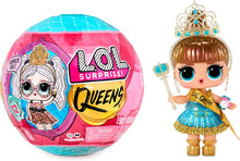 Load image into Gallery viewer, LOL Surprise Queens Dolls with 9 Surprises Including Doll, Fashions, and Royal Themed Accessories - Great Gift for Girls Age 4+