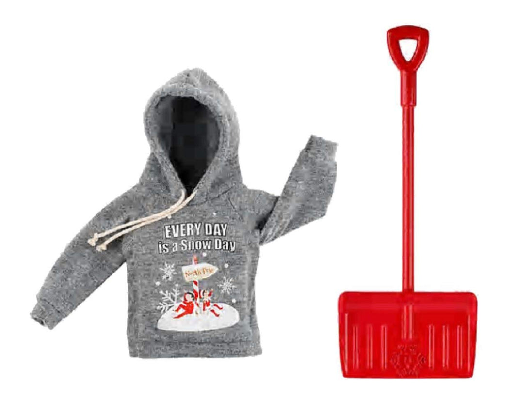 The Elf on the Shelf Claus Couture Snow Day Shovel 'N' Play Hoodie and Shovel for Scout Elf
