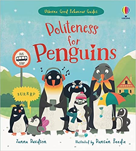 Usborne Politeness for Penguins Hardcover Book