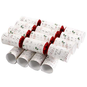 Robin Reed English Holiday Christmas Crackers, Pack of 8 x 13" - Chime Bars