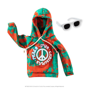 The Elf on the Shelf Claus Couture 2022 Groovy Greetings Hoodie (Elf Not Included)