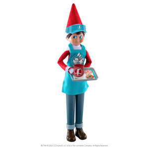 The Elf on the Shelf Claus Couture 2022 Cocoa to Go Barista (Elf Not Included)