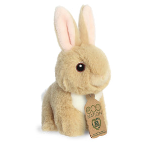 Aurora Eco Nation Mini Tan Bunny Plush Toy