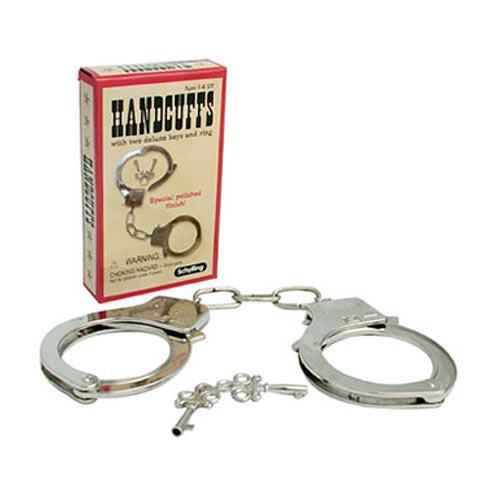 Schylling Metal Handcuffs with Keys