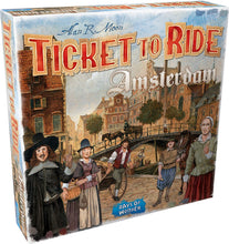 Load image into Gallery viewer, Ticket to Ride Amsterdam Family Board Game for 2 to 4 Players Ages 8+ Average Playtime 10-15 Minutes