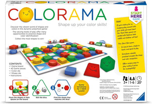 Ravensburger Colorama for Ages 3 & Up - Fast Children's Game of Patterns and Shapes