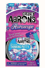 Load image into Gallery viewer, Crazy Aaron&#39;s Horoscope Thinking Putty