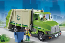 Load image into Gallery viewer, Playmobil Green Recycling Truck