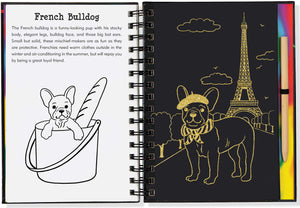 Scratch & Sketch Puppies (Trace Along) Hardcover Spiral-Bound