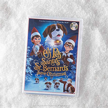 Load image into Gallery viewer, Elf on the Shelf Girl &amp; Boy Plushee Pal Light, Elf Story &amp; Santa&#39;s St. Bernards Save Christmas DVDs