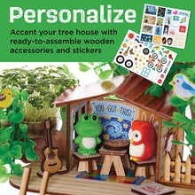Load image into Gallery viewer, Creativity for Kids Build and Grow Tree House Craft Kit - Treehouse Playset Toy for Boys and Girls, Classic Toys for Kids