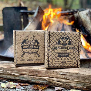 Turdcules The Mountain Man Collection Set of 3 Toilet Elixirs With Gift Box & Exclusive Myriads Bag