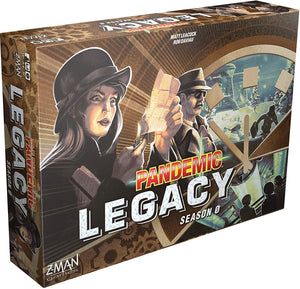 Pandemic Legacy Season 0 Cooperative Board Game Ages 14+ 2 to 4 Players Average Playtime 60 Minutes