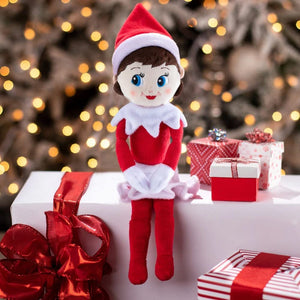 The Elf on the Shelf: Girl Light Pllushee Pals Snuggler and A Christmas Storybook Collection