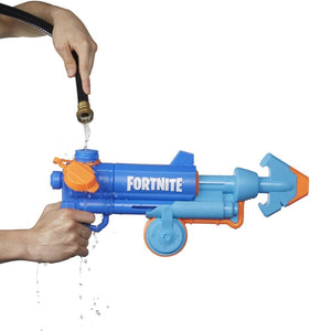 NERF Super Soaker Fortnite HG Water Blaster - Pump-Action Soakage for Outdoor Summer Water Games