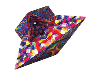 SHASHIBO Shape Shifting Box - Award-Winning, Patented Fidget Cube w/ 36 Rare Earth Magnets - Extraordinary 3D Magic Cube – Fidget Toy Transforms Into Over 70 Shapes (Confetti- Artist Series)