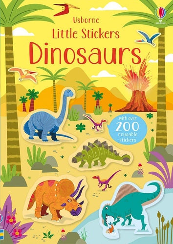 Usborne Little Stickers Dinosaurs Paperback Book