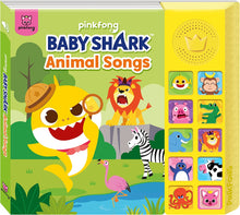 Load image into Gallery viewer, Baby Shark Animal Songs 10 Button Sound Book