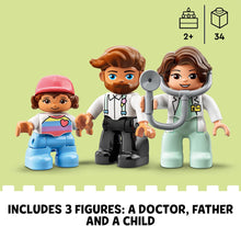 Load image into Gallery viewer, LEGO DUPLO Rescue Doctor Visit for Kids Ages 2+ (34 Pieces)