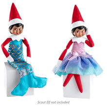 Load image into Gallery viewer, The Elf on the Shelf Couture Set: Polar Princess, Merry Merry Mermaid and Exclusive Joy Bag