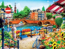 Load image into Gallery viewer, MasterPieces Travel Diary - Amsterdam 550pc Jigsaw Puzzle