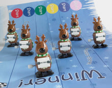 Load image into Gallery viewer, Robin Reed Racing Glitter Reindeer Christmas Crackers, Set of 6 (13&quot;)